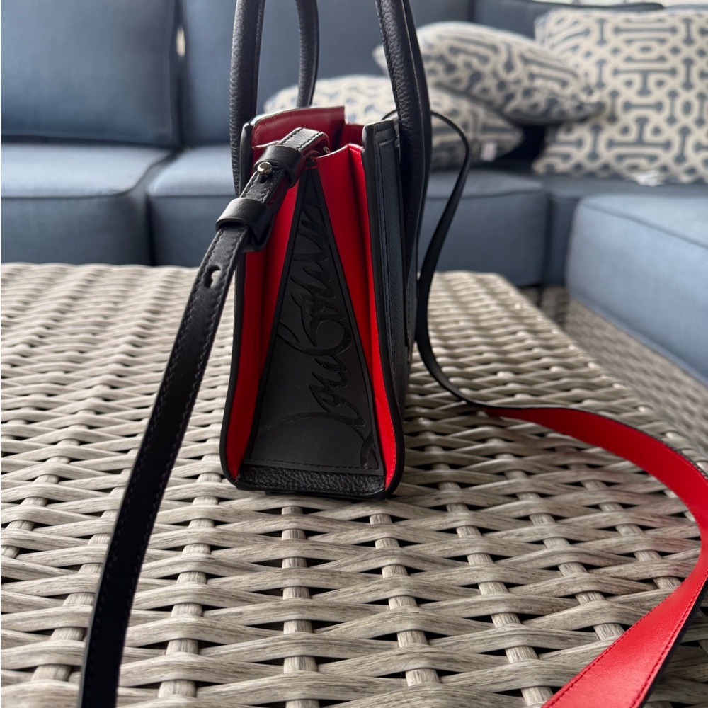 Christian Louboutin Mini Hand/crossbody Bag Black Leather - Picture 4 of 6